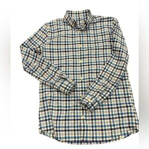 Vineyard Vines boys XL (16) blue checked button down.